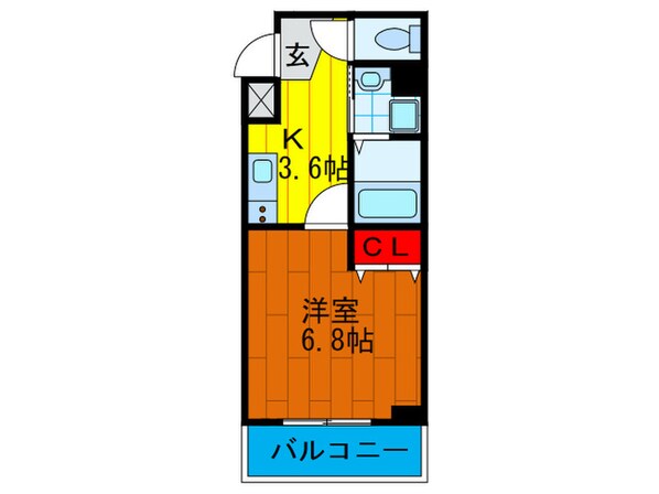 オペルⅤ番館の物件間取画像